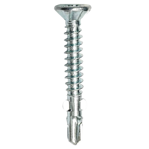 十字平頭_鑽尾螺絲_有夾翅